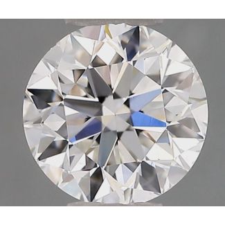 1.00 Carat Round F SI1 VG EX GIA Natural Diamond