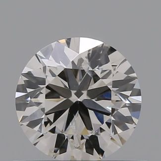 0.50 Carat Round H I1 GD VG GIA Natural Diamond