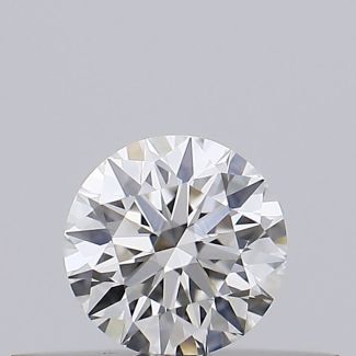 0.23 Carat Round G VVS2 EX GIA Natural Diamond