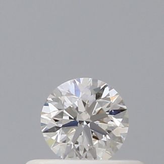 0.30 Carat Round I VVS1 EX VG GIA Natural Diamond