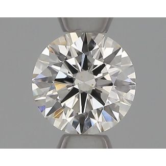 0.31 Carat Round H VS2 EX IGI Natural Diamond