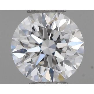 0.24 Carat Round D VVS1 EX GIA Natural Diamond