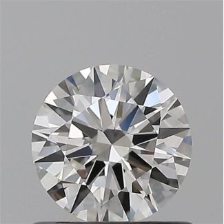 0.57 Carat Round G VVS1 EX GIA Natural Diamond