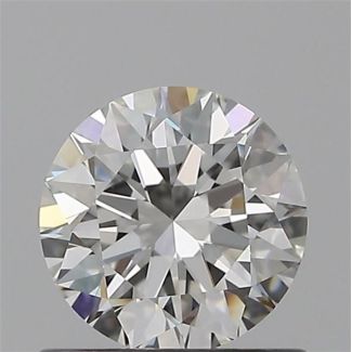 0.61 Carat Round G IF EX GIA Natural Diamond