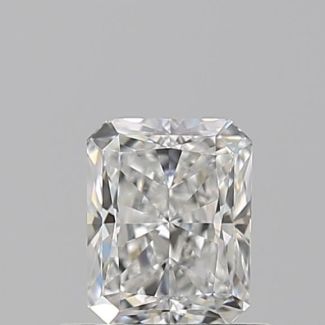 0.81 Carat Radiant F VVS2 - EX GIA Natural Diamond