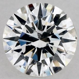 0.7 Carat Round F SI2 EX GIA Natural Diamond