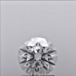 0.41 Carat Round D VVS1 EX GIA Natural Diamond