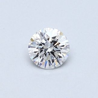 0.35 Carat Round E VS2 VG EX GIA Natural Diamond