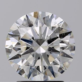 2.02 Carat Round I SI2 EX GIA Natural Diamond