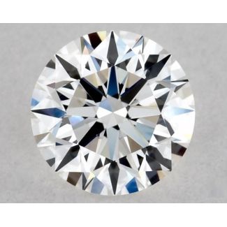 0.36 Carat Round F VS1 EX VG GIA Natural Diamond