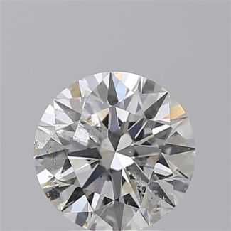 2.5 Carat Round F SI2 EX GIA Natural Diamond