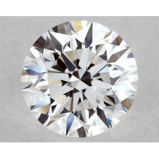 0.5 Carat Round D VVS2 EX VG GIA Natural Diamond