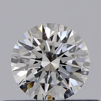 0.32 Carat Round F VS1 EX GIA Natural Diamond