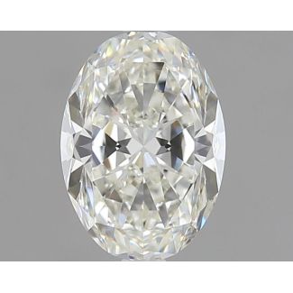 1.01 Carat Oval H VVS2 - VG IGI Natural Diamond