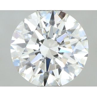 1.12 Carat Round H VS2 EX GIA Natural Diamond