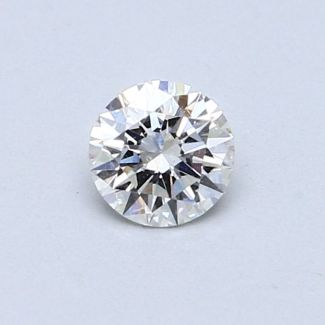 0.41 Carat Round F SI1 EX VG GIA Natural Diamond