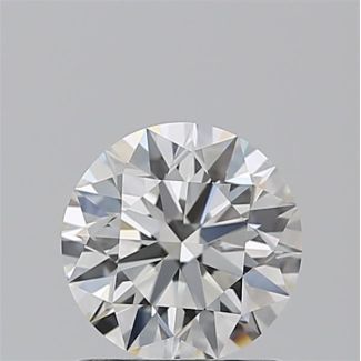 1.0 Carat Round F VVS1 EX GIA Natural Diamond