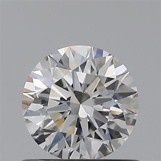 0.56 Carat Round G VVS2 EX GIA Natural Diamond