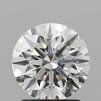 1.51 Carat Round I SI1 EX GIA Natural Diamond