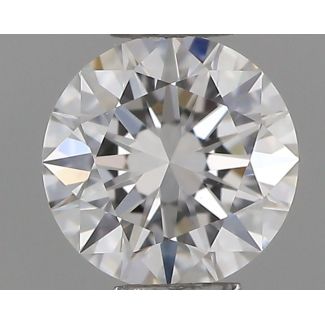 0.28 Carat Round D VVS2 EX GIA Natural Diamond