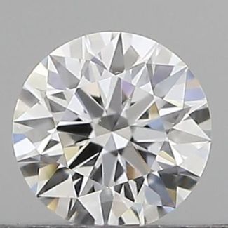 0.19 Carat Round D VVS1 EX VG GIA Natural Diamond