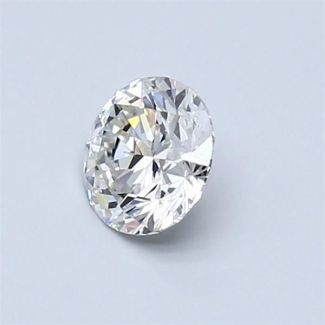 0.56 Carat Round H VVS2 EX GIA Natural Diamond