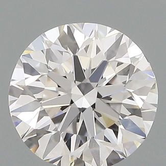 0.50 Carat Round E VVS2 VG GIA Natural Diamond