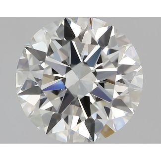 1.0 Carat Round G VVS2 EX GD GIA Natural Diamond