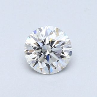 0.43 Carat Round D VS2 VG EX GIA Natural Diamond