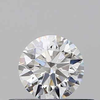 0.34 Carat Round H VS2 EX GIA Natural Diamond