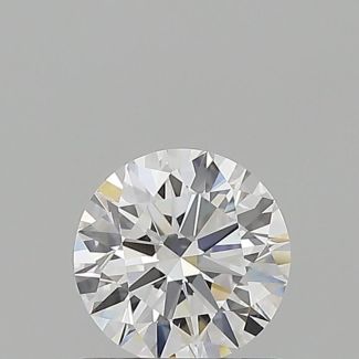 0.71 Carat Round D VVS1 EX GIA Natural Diamond