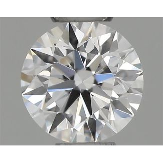 0.22 Carat Round D VVS1 VG EX GIA Natural Diamond