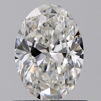 0.70 Carat Oval F VS2 - VG GIA Natural Diamond