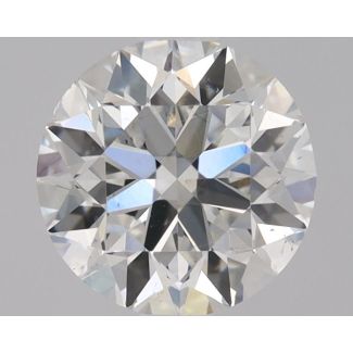 0.8 Carat Round F SI1 EX VG GIA Natural Diamond