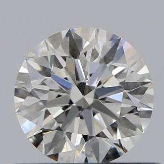 0.46 Carat Round I VS1 EX GIA Natural Diamond