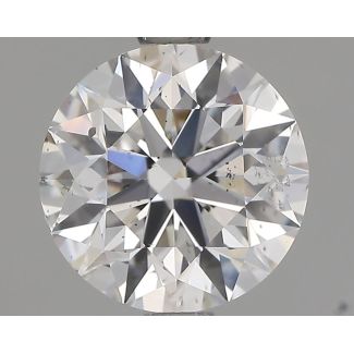 1.5 Carat Round F SI1 EX GIA Natural Diamond