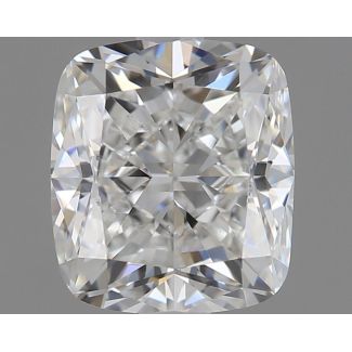 1.01 Carat Cushion Brilliant F VS1 - EX GIA Natural Diamond