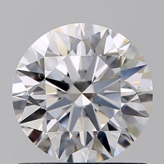 0.80 Carat Round D VS1 EX GIA Natural Diamond