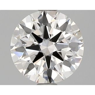 1.02 Carat Round H VVS1 EX GIA Natural Diamond