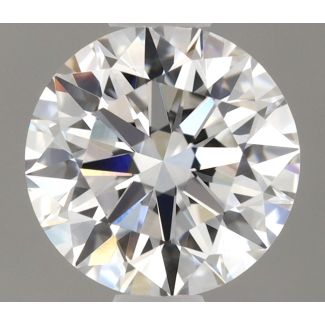 0.51 Carat Round F VS1 EX GIA Natural Diamond