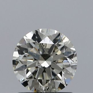 1.01 Carat Round K SI2 VG EX HRD Natural Diamond