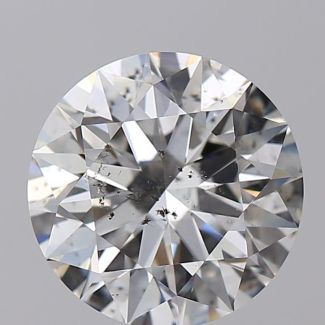 1.8 Carat Round H SI2 EX GIA Natural Diamond