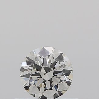 0.31 Carat Round J SI1 EX GIA Natural Diamond