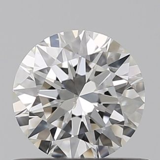 0.5 Carat Round G SI1 EX GIA Natural Diamond