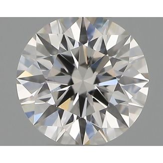 0.3 Carat Round F VS1 EX IGI Natural Diamond