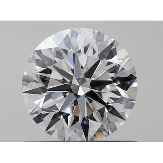 0.6 Carat Round F VS1 EX GIA Natural Diamond