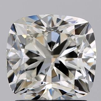 1.50 Carat Cushion Modified I SI2 - EX VG GIA Natural Diamond