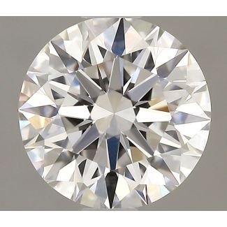 0.86 Carat Round D VVS1 EX GIA Natural Diamond