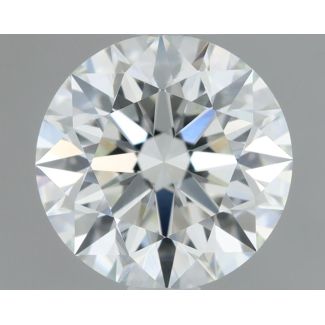 0.84 Carat Round F VS1 EX GIA Natural Diamond