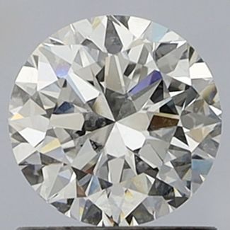 1.0 Carat Round F VS1 EX VG GIA Natural Diamond